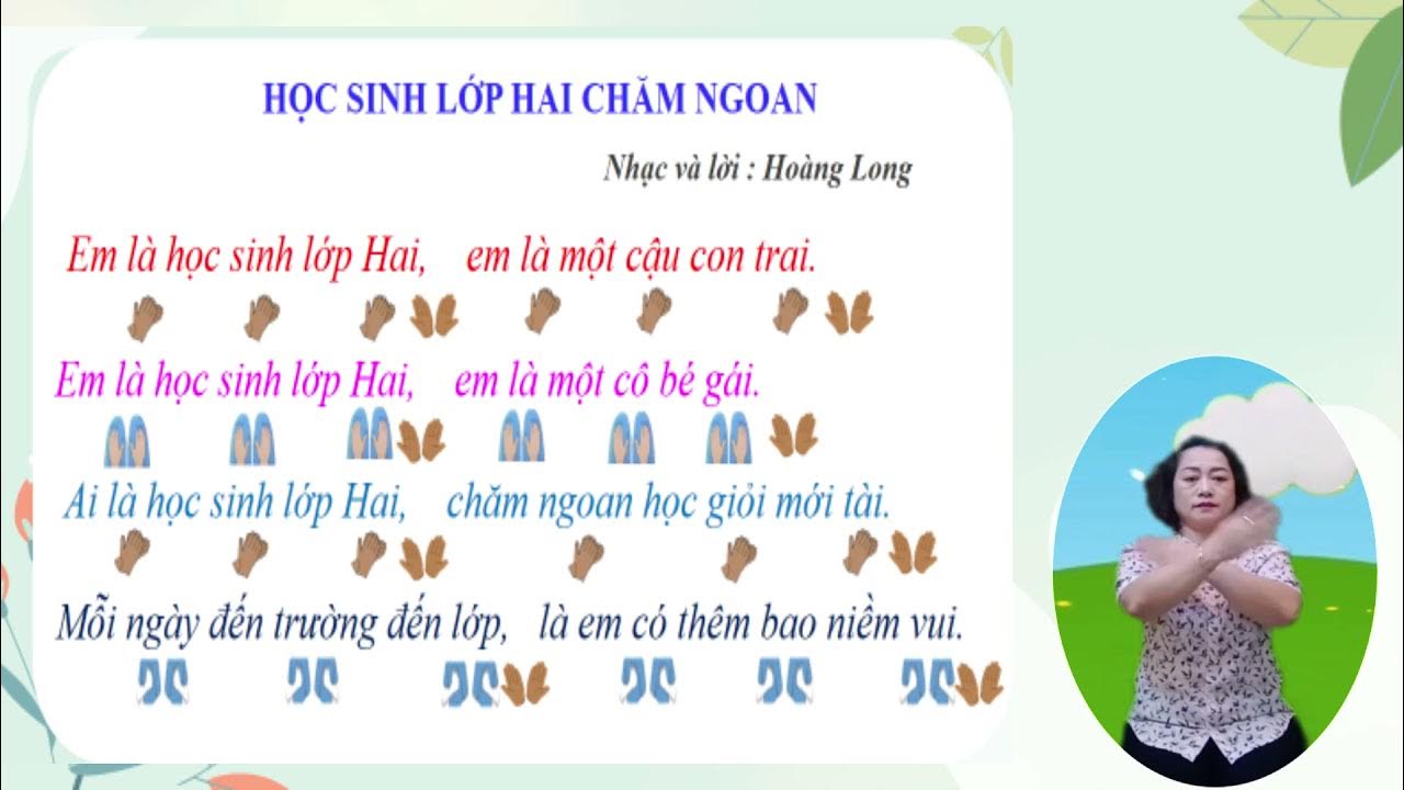 Bài Hát Học Sinh Lớp 2 Chăm Ngoan Gallery 2