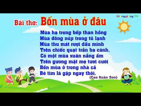 Bài thơ bốn mùa ở đâu? Gallery 1
