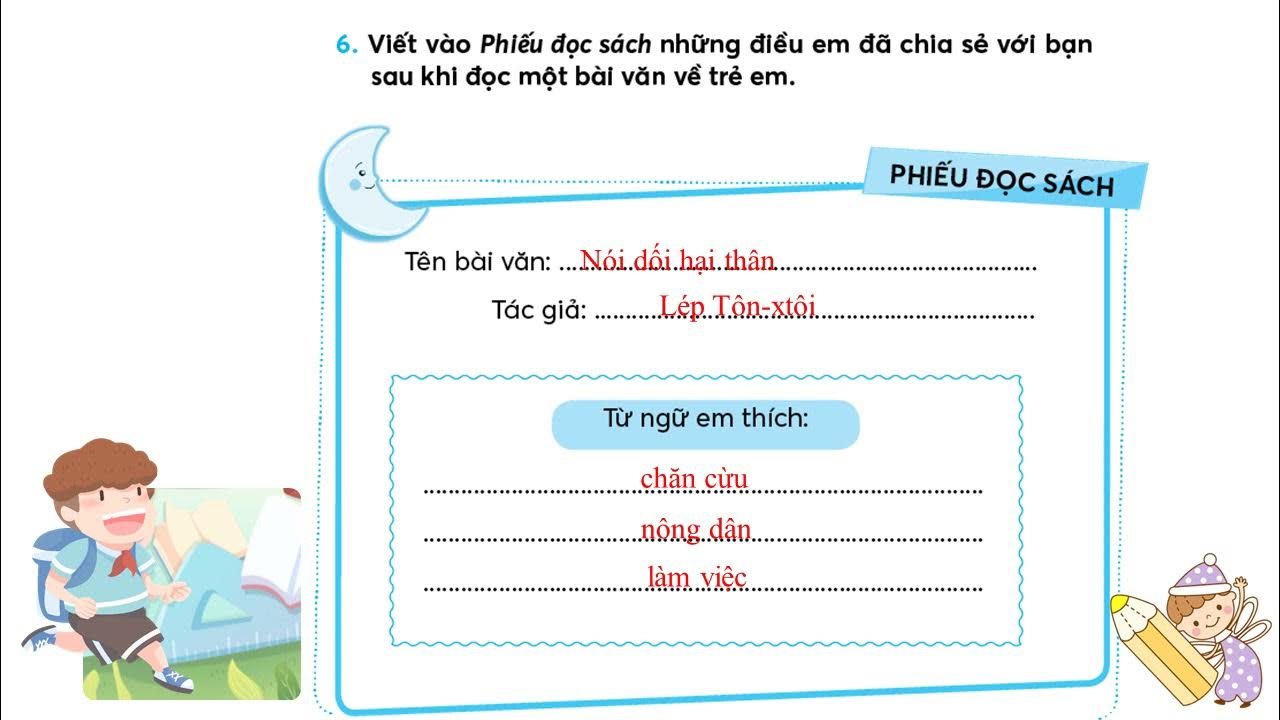 Bài Văn Về Trẻ Em Lớp 2 Có Tác Giả Gallery 2