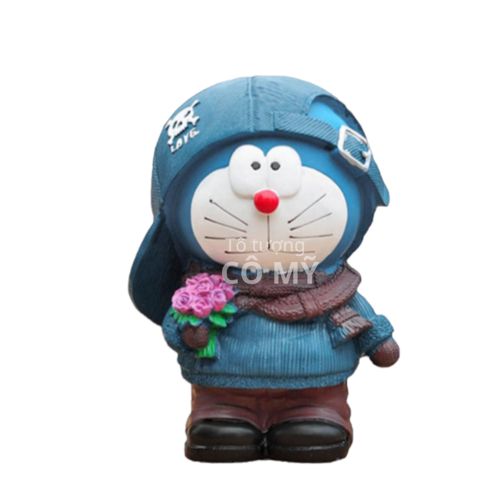 Doremon đội mũ tô tượng Gallery 1