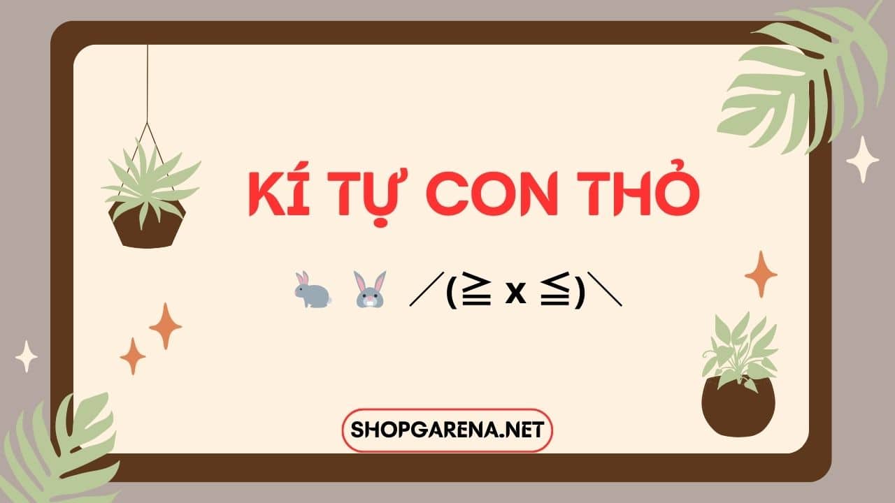 Kí tự con thỏ Gallery 2