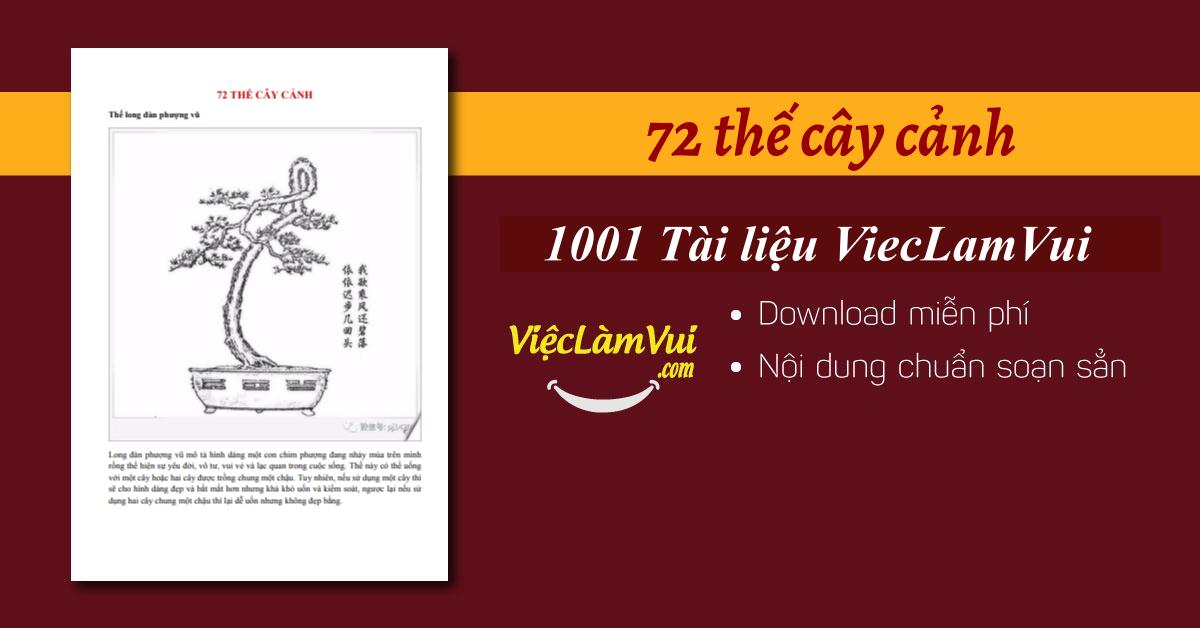 72 Thẻ Cây Cảnh PDF Gallery 1