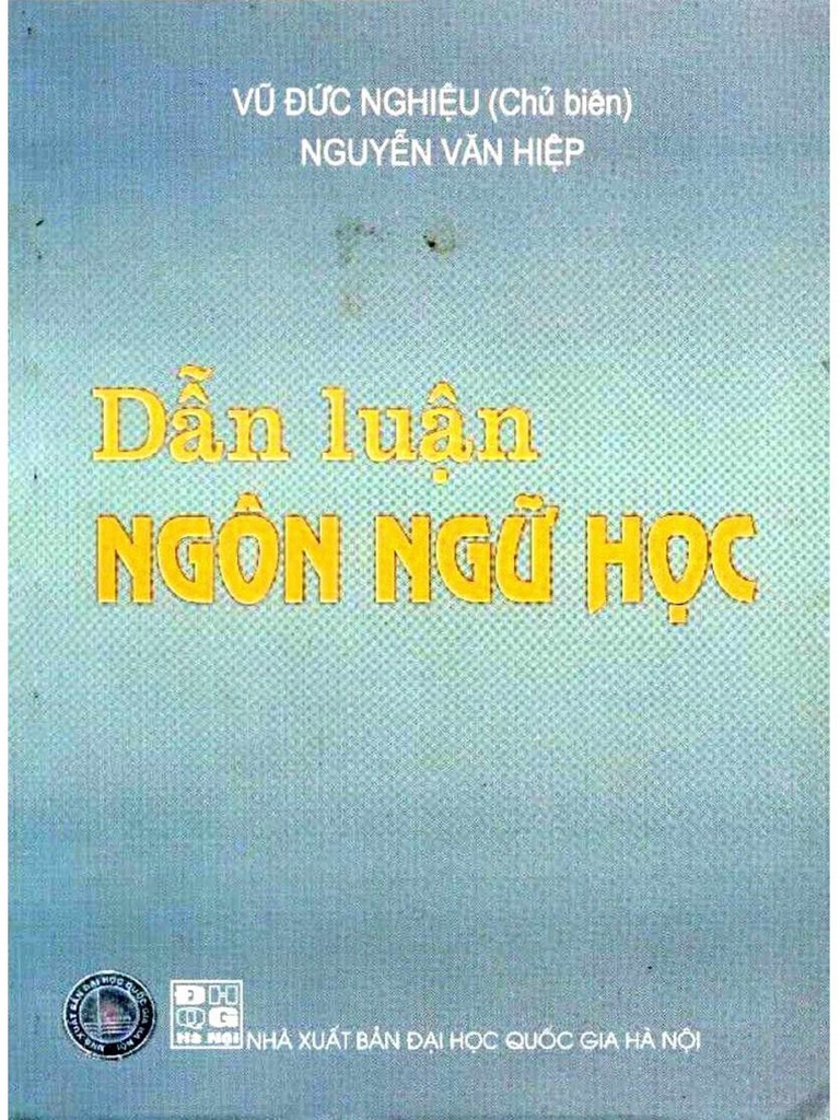 Sách Dẫn Luận Ngôn Ngữ Học PDF Gallery 1