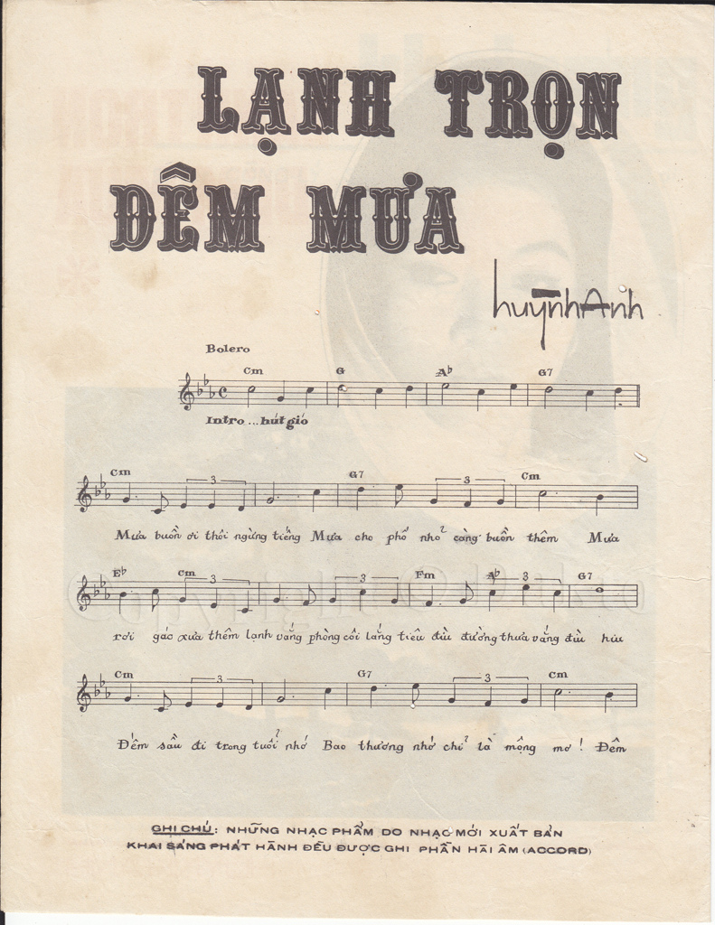 Lạnh Trọn Đêm Mưa - Lời Bài Hát Gallery 1