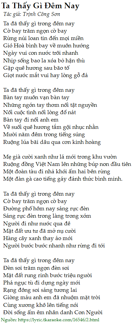 Ta Đã Thấy Gì Trong Đêm Nay? Gallery 2