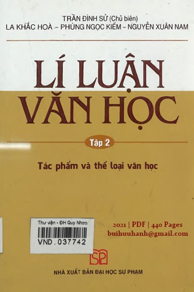 Lí Luận Văn Học Trần Đình Sử PDF: Tìm Hiểu Và Download Gallery 2