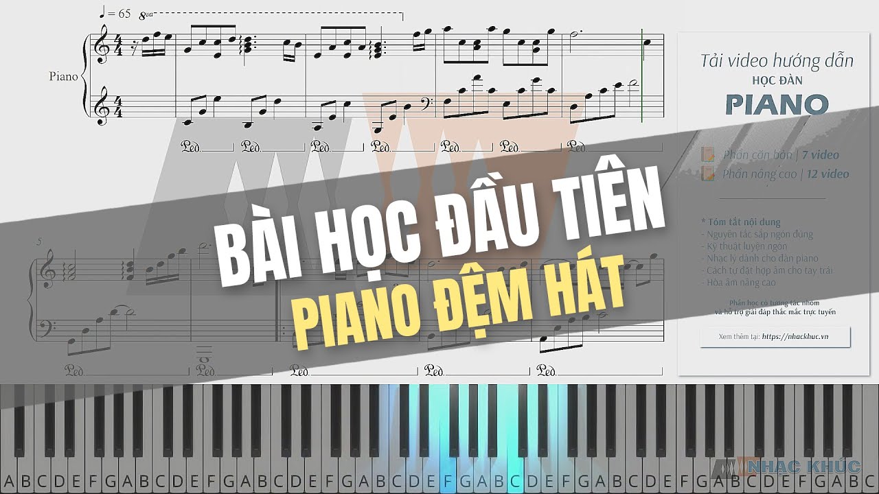 Lời Bài Hát Bài Học Đầu Tiên Có Nốt Nhạc Gallery 2