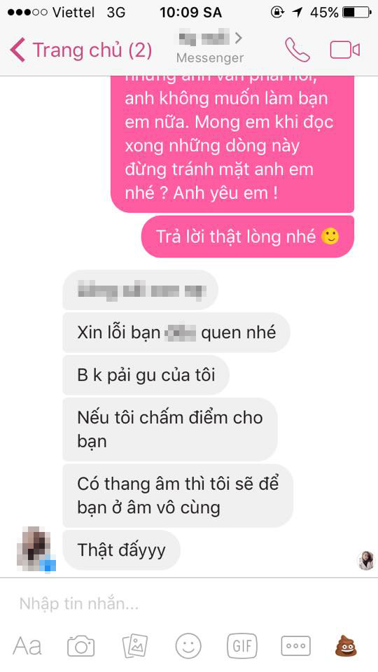 Tin nhắn tỏ tình crush khiến trái tim "rung rinh"