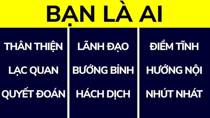 Tính cách của tôi là gì?