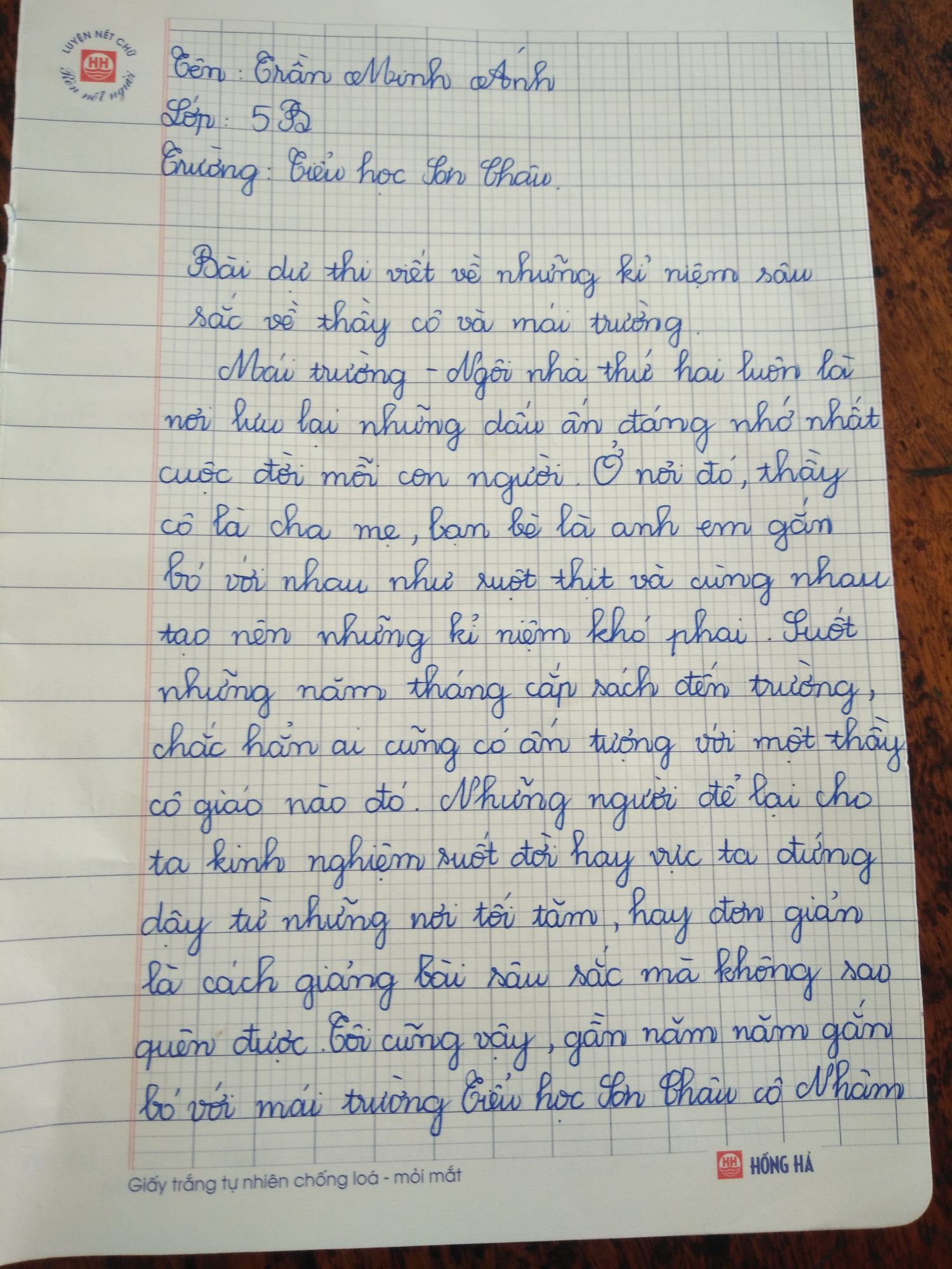 Cảm nhận về thầy cô Gallery 1