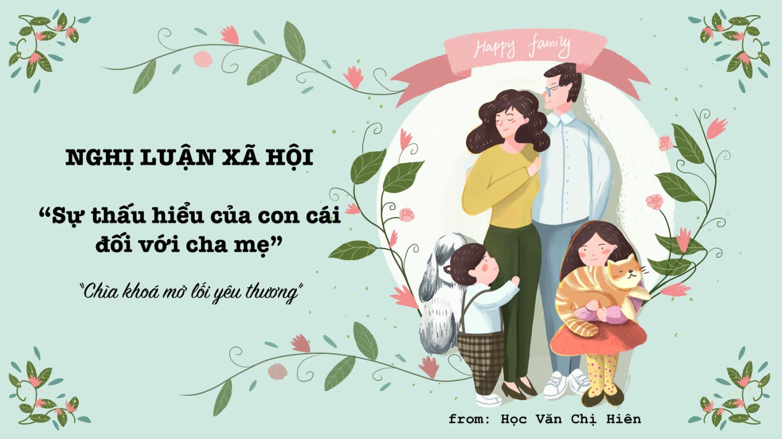 Viết đoạn văn về tình cảm của con cái đối với cha mẹ Gallery 1