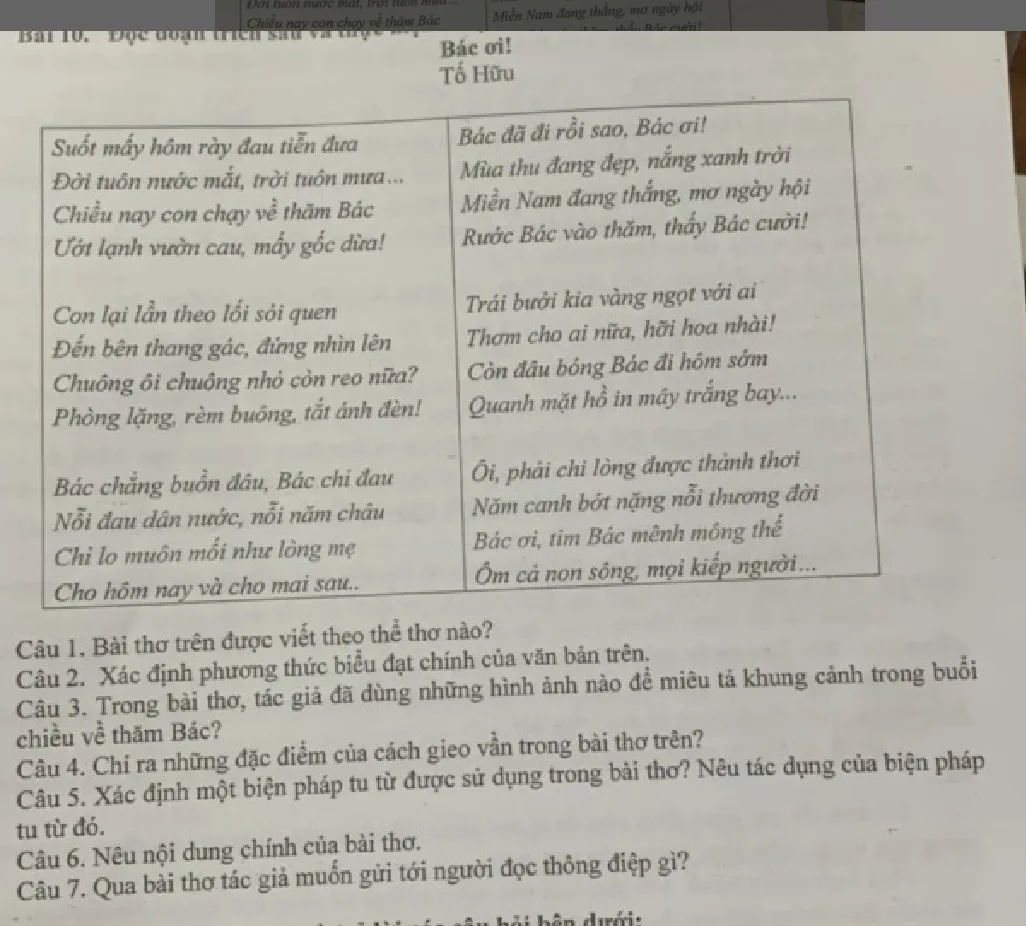 Bác Ơi của Tố Hữu: Phân tích tác phẩm Gallery 1