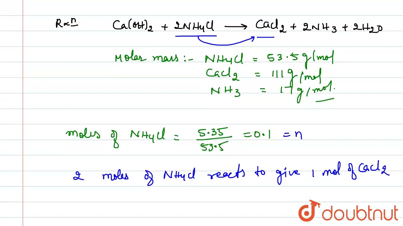 Ammonium Chloride và Calcium Hydroxide Gallery 2