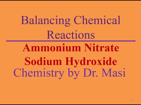Ammonium Nitrate và Sodium Hydroxide Gallery 1
