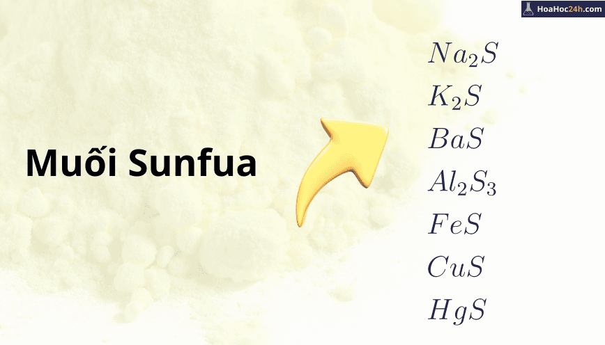 Muối Sunfua Là Gì? Gallery 1