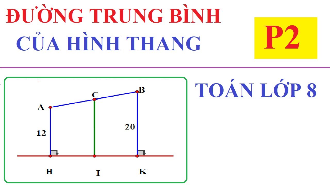 Tính chất đường trung bình trong hình thang Gallery 2