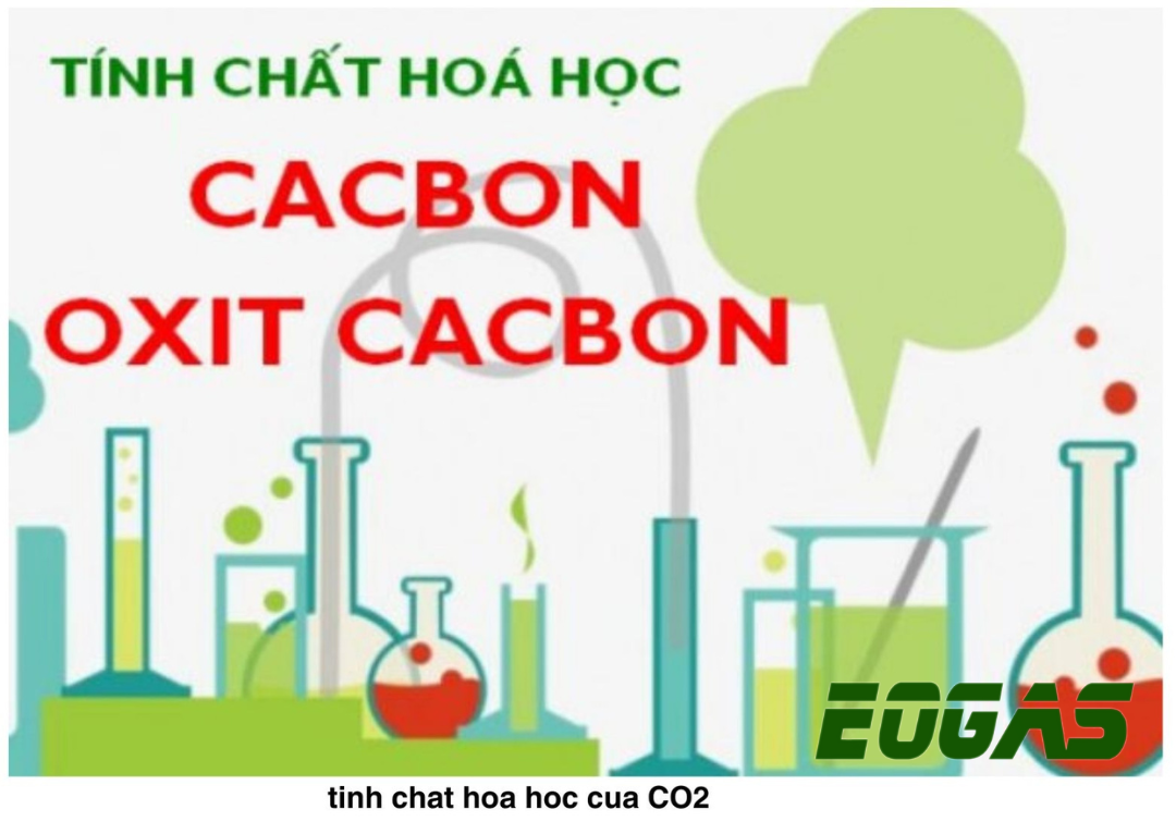 Tính chất hóa học của khí Carbon Dioxide (CO2)