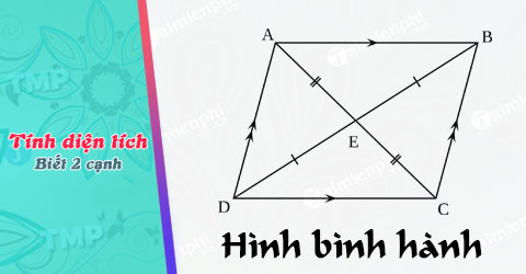 Tính Diện Tích Hình Bình Hành Khi Biết 2 Cạnh