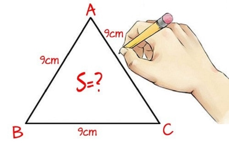Tính Diện Tích Tam Giác Biết 3 Cạnh Lớp 5 Gallery 2
