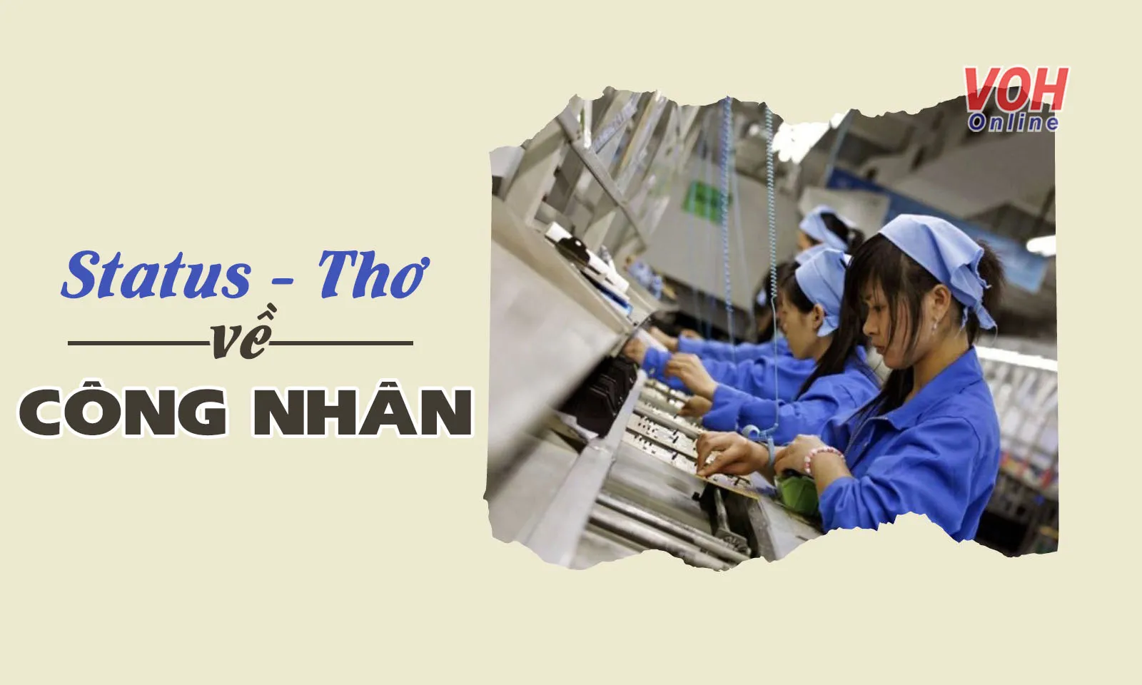 Thơ Đời Công Nhân: Tiếng Lòng Người Lao Động Gallery 2