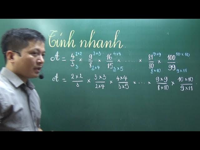 Tính nhanh phân số lớp 4 nâng cao