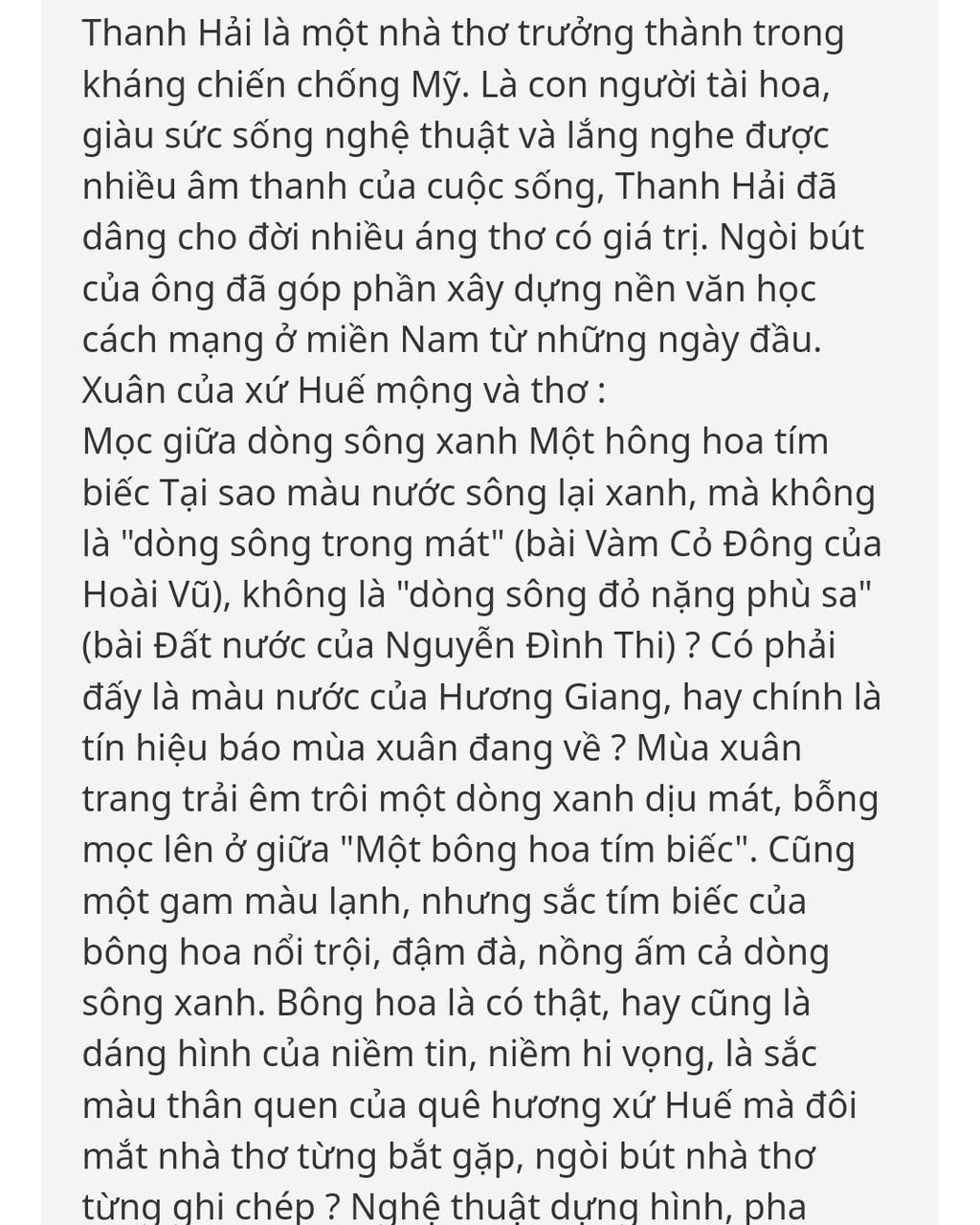 Cảm nhận về đoạn thơ Mùa xuân nho nhỏ Gallery 2