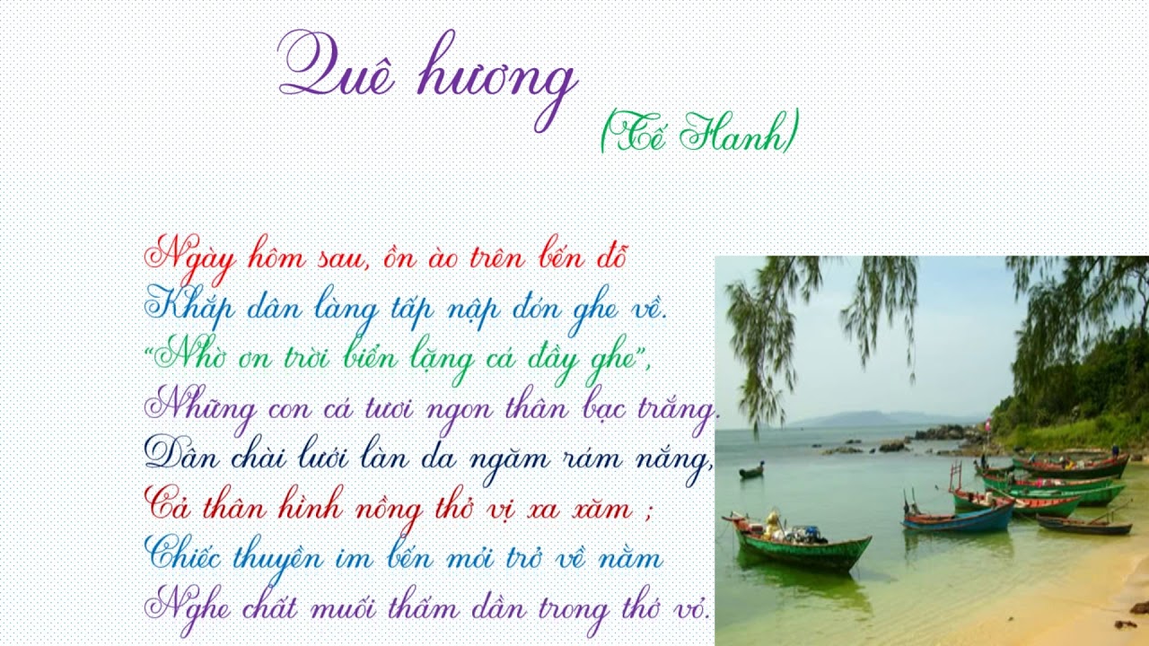Thơ Quê Hương của Tế Hanh: Phân tích tác phẩm kinh điển Gallery 2