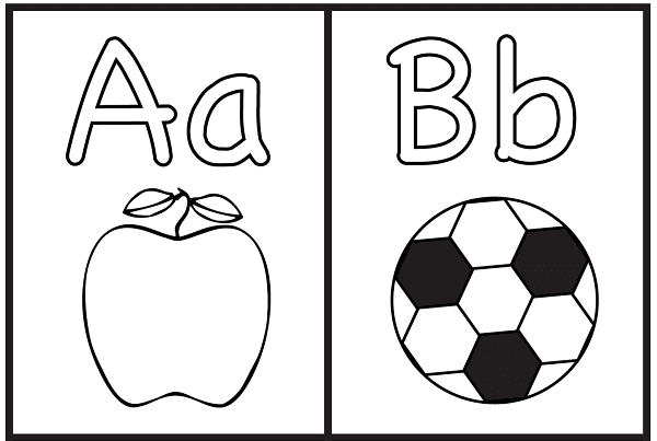 Coloring English Alphabet Letters Gallery 2