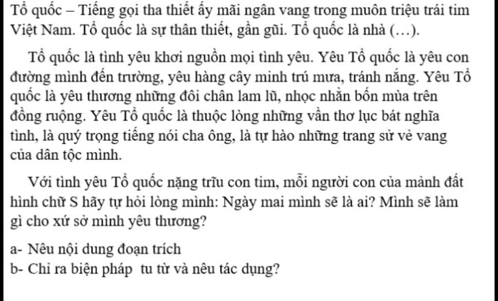 Tổ Quốc Tiếng Gọi Tha Thiết Ấy Mãi Ngân Vang