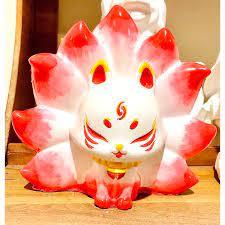 Tượng Hồ Ly 9 Đuôi Màu Đỏ