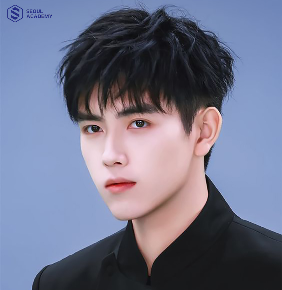 Tóc đẹp cho mặt trái xoan nam