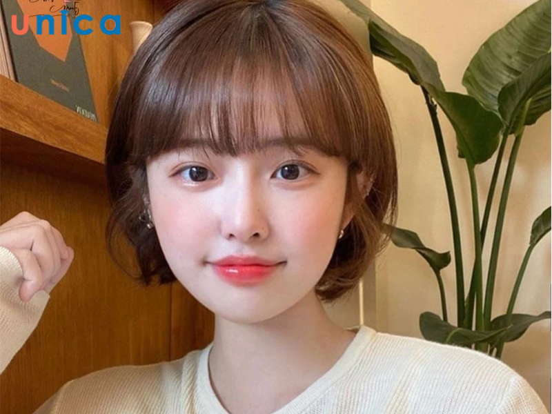 Tóc ngắn trẻ trung cho mặt tròn Gallery 2