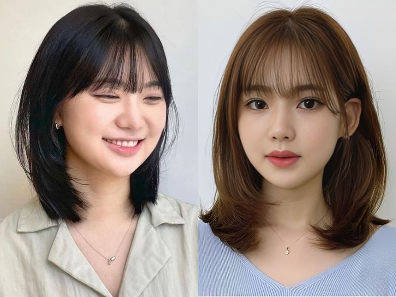 Tóc Ngang Vai Thẳng Mái Thưa: Kiểu Tóc Thời Thượng và Trẻ Trung