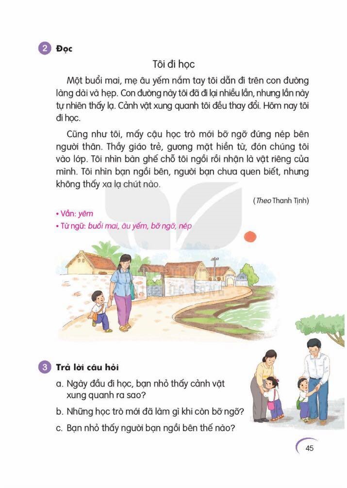 Tôi Đi Học Lớp 1
