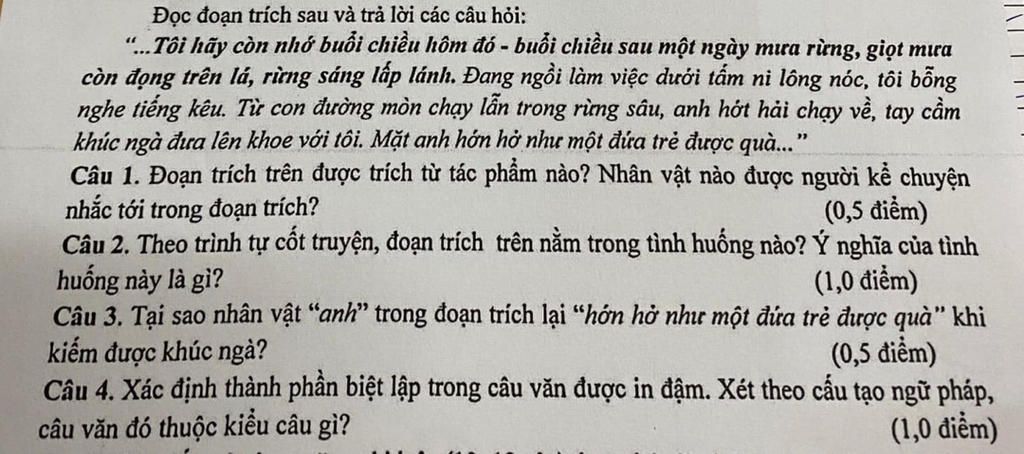 Tôi Hãy Còn Nhớ Chiều Hôm Đó