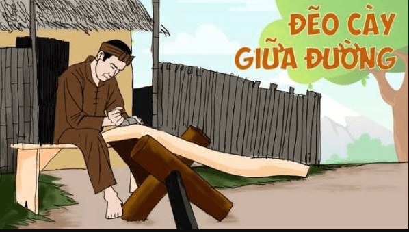 Tóm tắt bài Đẽo cày giữa đường