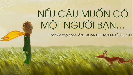 Nếu cậu muốn có một người bạn