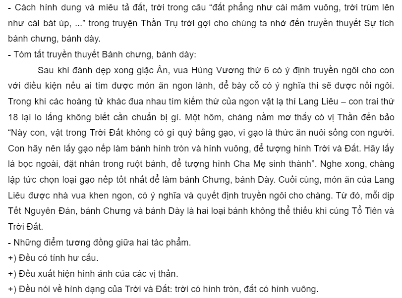 Tóm tắt Bài Thần Trụ Trời
