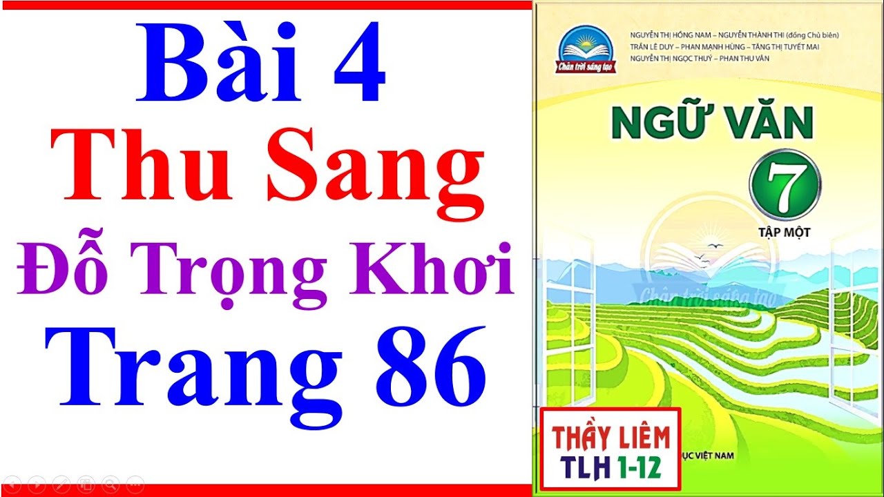 Soạn bài Thu Sang lớp 7 trang 86 Gallery 1