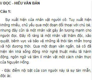 Tóm tắt bài văn Trong lòng mẹ
