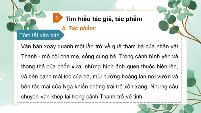 Soạn bài Dưới bóng hoàng lan Gallery 1