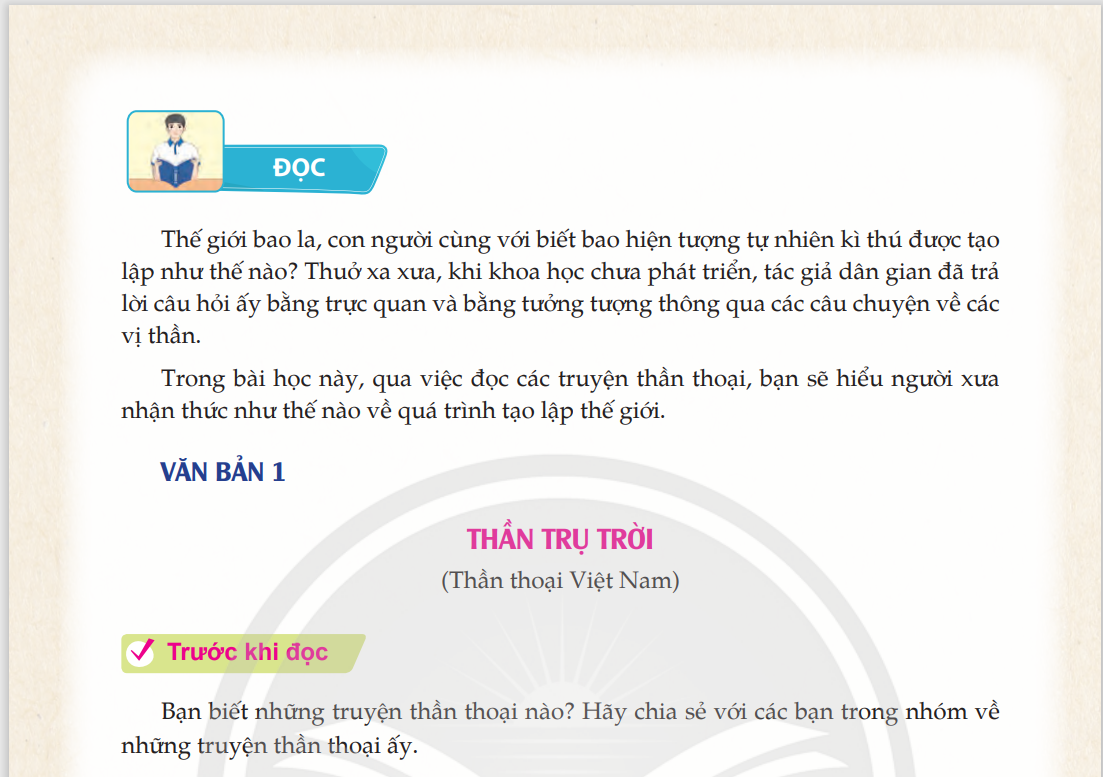 Soạn Văn Thần Trụ Trời Gallery 1