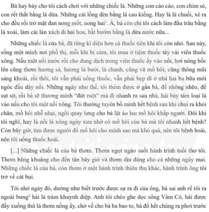 Những Chiếc Lá Thơm Tho - Soạn Văn 8 Gallery 1
