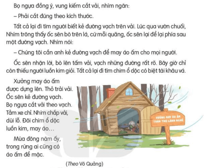 Truyện Những Chiếc Áo Ấm: Tóm tắt, ý nghĩa và bài học Gallery 1