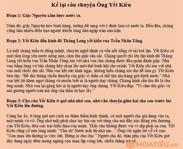 Truyện Yết Kiêu Lớp 4 Gallery 1