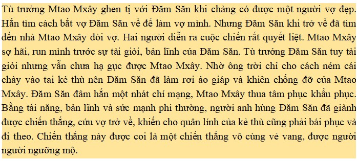 Tóm tắt văn bản Mtao Mxây Gallery 2