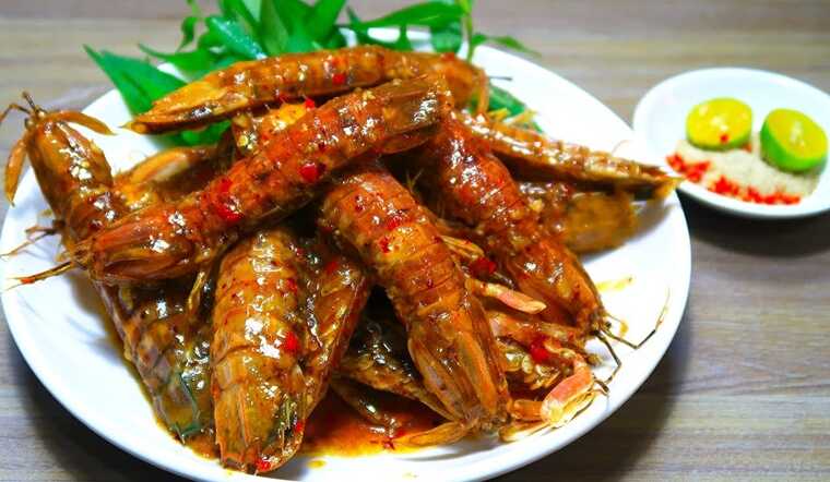 Tôm Tít Sốt Me - Món Ăn Quyến Rũ Khó Cưỡng