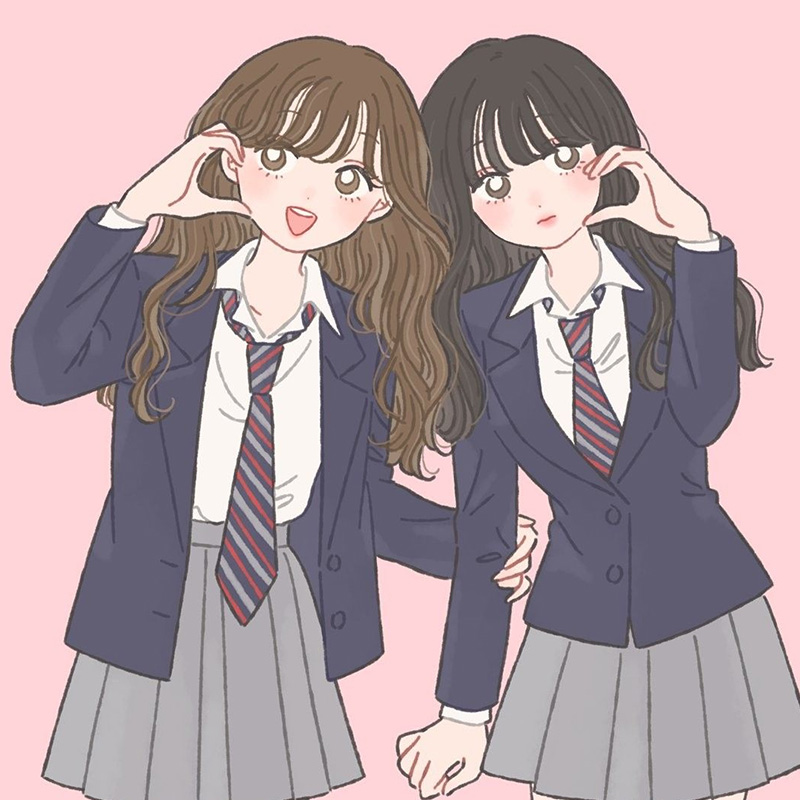 Hình Đôi Bạn Thân Anime: Bộ Sưu Tập Hình Ảnh Dễ Thương Nhất Gallery 2