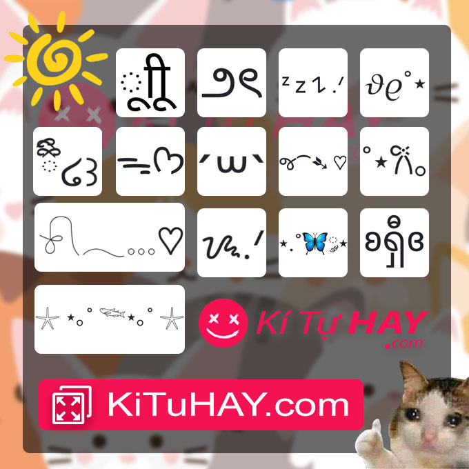 Kí Tự Dễ Thương Con Thỏ Gallery 1