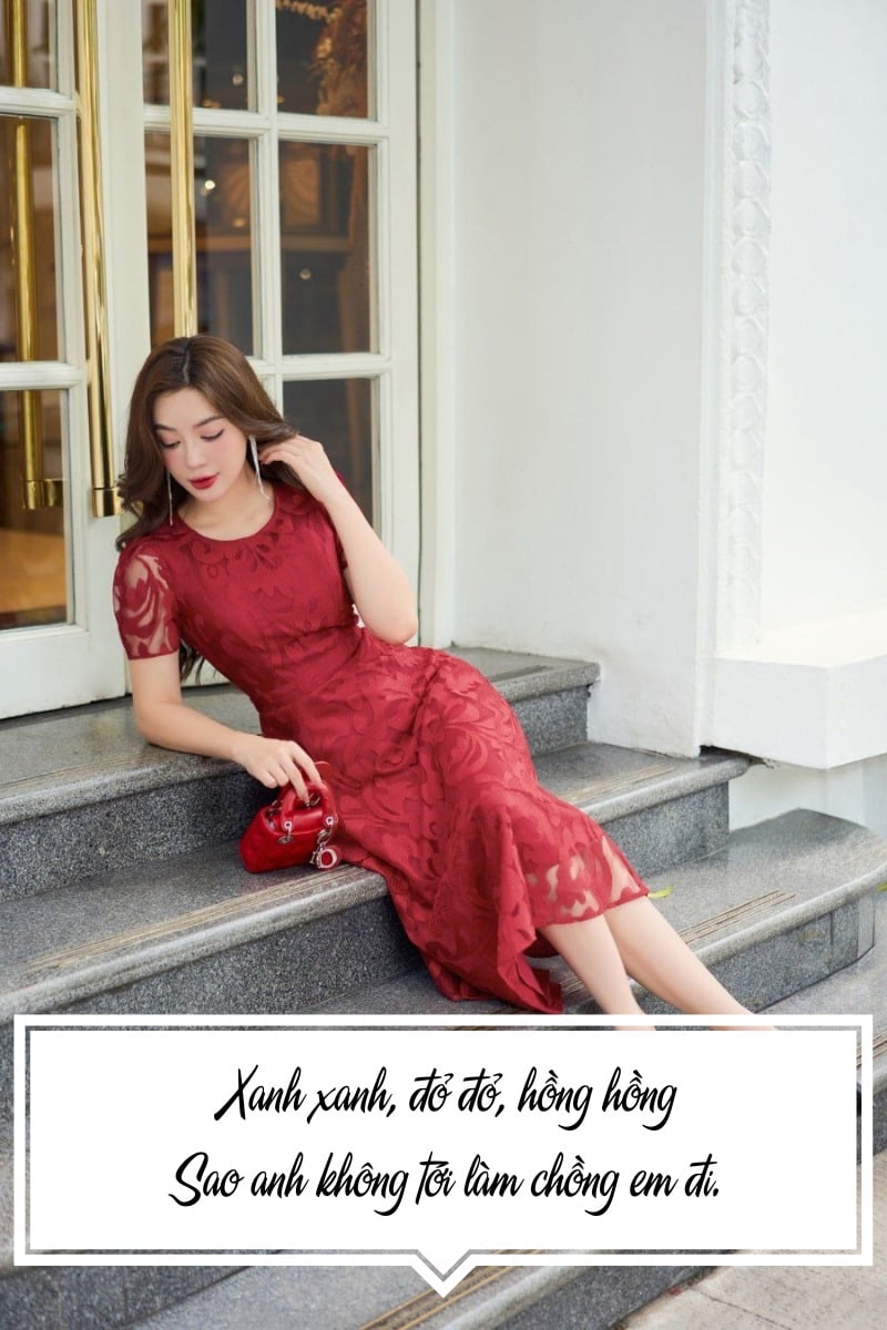 Thơ thả thính áo đỏ: Tuyệt chiêu chinh phục trái tim người ấy Gallery 1